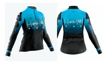 Comprar Camisa Ciclismo Roupa Para Ciclista Feminina Manga Longa Bi