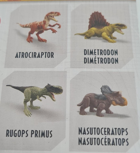 Rugops Primus Dinosaurio Jurassic World Dominion Scan Code