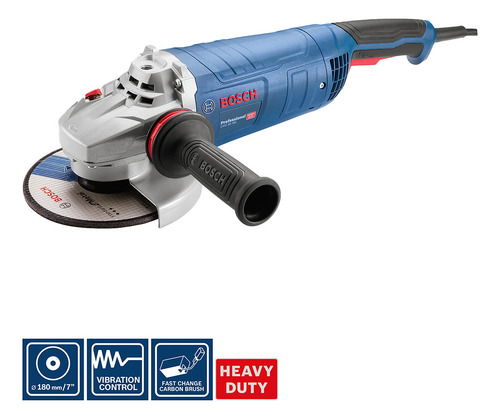 Esmeril Angular De 7 Bosch Gws 28-180 Vulcano 2800w 220v
