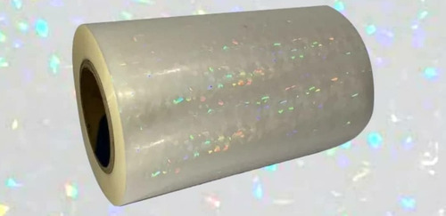 Imagem 2 de 2 de Bopp Holografico (3d Caquinhos) Brilho 22cm X 20 Metros