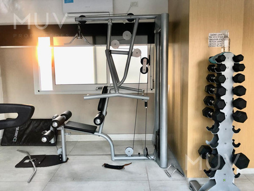 Quesada 2400. Nuñez. Monoambiente Totalmente Equipado Y Amoblado En Edificio Con Full Amenities
