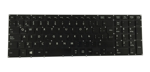 Teclado Para Toshiba Satellite P55 P75 P55t Iluminado Españo