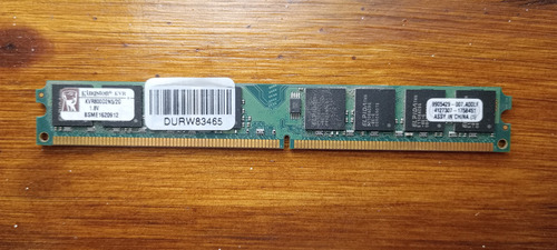 Memoria 2 Gb Ddr2 800 Mhz Kingston Kvr800d2n5/2g (Usado)