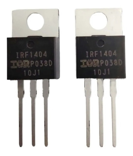 Imagem 2 de 5 de 1 Transistor Irf1404 Irf 1404 100% Original Com Nota Fiscal
