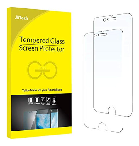 Protector De Pantalla Jetech Para iPhone 8 Plus Y iPhone 7 P