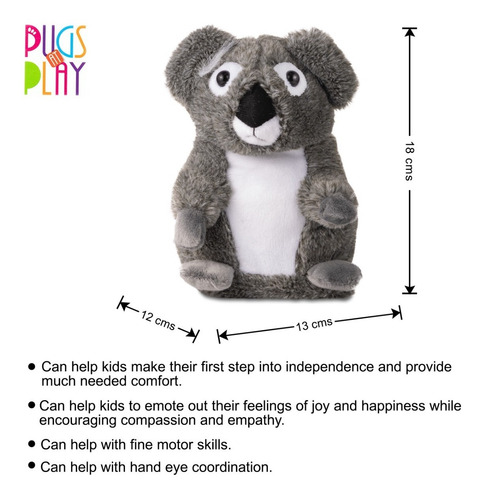 Peluche Interactivo Pugs At Play Koala Joey Graba Repite