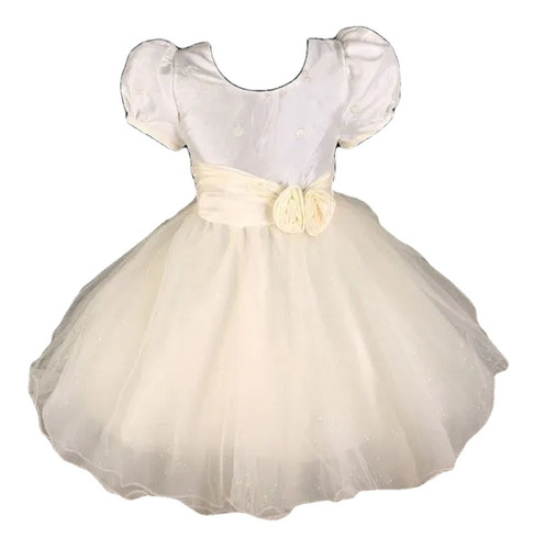 Vestido Infantil Festa Dama Florista  Tafetá Tamanho 4