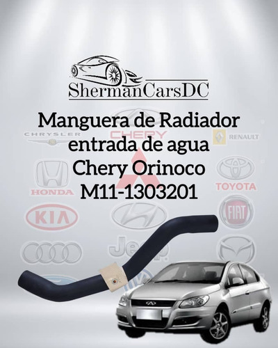 Manguera De Radiador Entrada De Agua Cherry  Orinoco M11-130