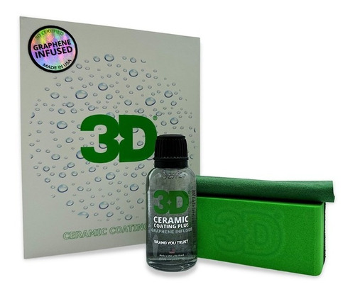 Sellador Cerámico 3d Vidrio Liquido Plus - Con Grafeno 30 Ml