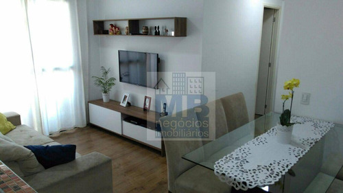 Imagem 1 de 17 de Apartamento Com 2 Dormitórios À Venda, 55 M² Por R$ 350.000,00 - Campininha - São Paulo/sp - Ap1193