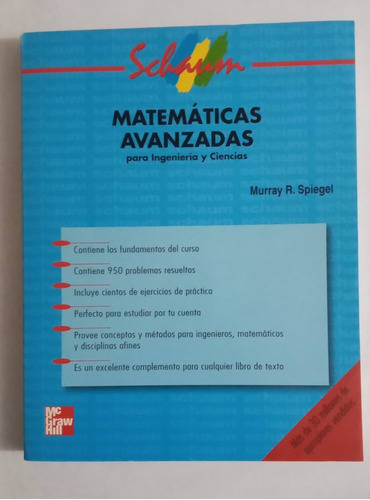 Matemáticas Avanzadas Para Ingeniería Y Ciencias