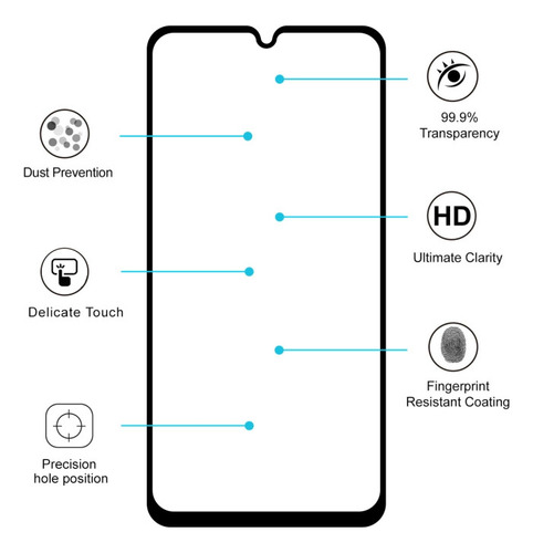 Para Moto G8 Plus, 2 Peças De Filme De Vidro Temperado Enkay
