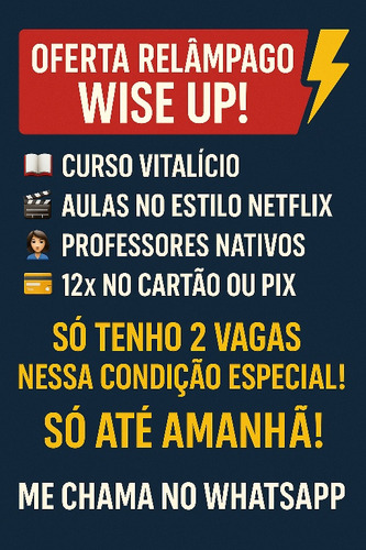 Aulas Particulares Inglês Online Estilo Netflix