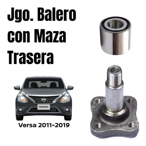 Mango Y Balero Rueda Trasera Izquierda Versa 2016