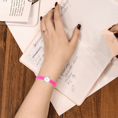 Pulsera De Silicona Colorida De Silicona, 6 Piezas, Para Bri
