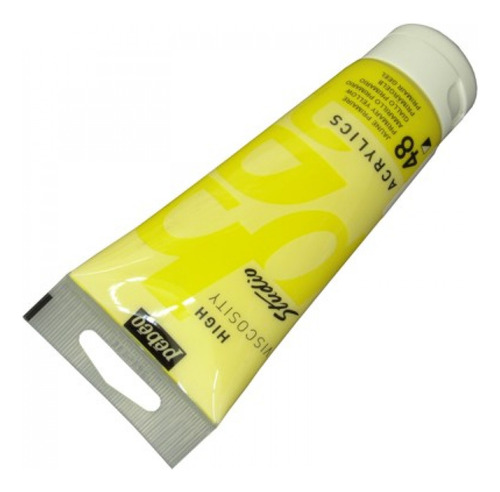 Pintura acrílica Pébéo Studio, 100 ml, 48, amarillo primario