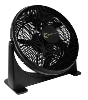 Ventilador Turbo Semi Industrial Exahome 50cm 20 90w Garanti Color de la estructura Negro Color de las aspas Negro