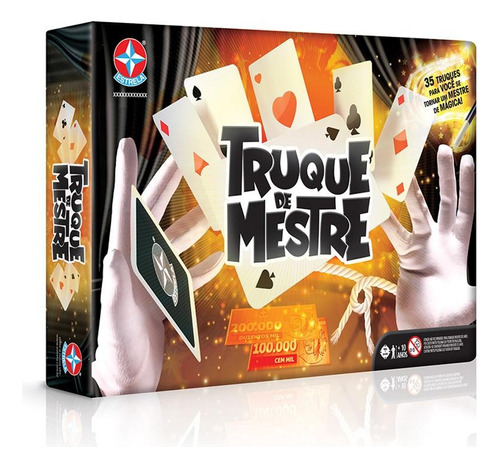 Jogo Mágica Truque De Mestre Estrela