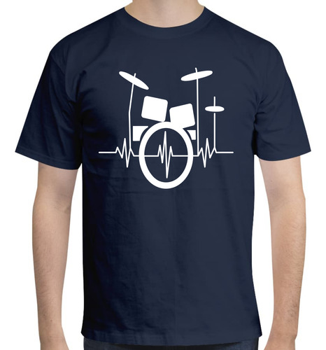 Playera Diseño Batería - Drummer - Música - Bateristas