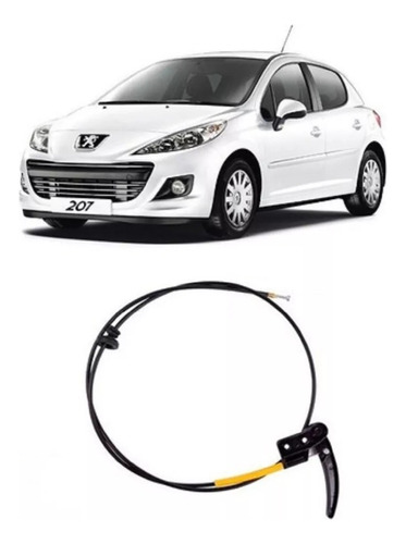 Guaya Apertura De Capot Peugeot 207 Compact Con Manilla 