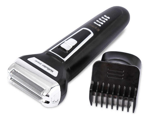 Aparador De Pelos Barba Nariz Orelha Shaver 3 Em 1 Kemei