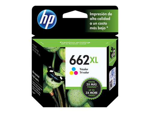 Cartucho Hp (662xl) Tricolor Cz106al