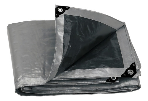 Lona De Polietileno Reforzada Truper 6x12 M