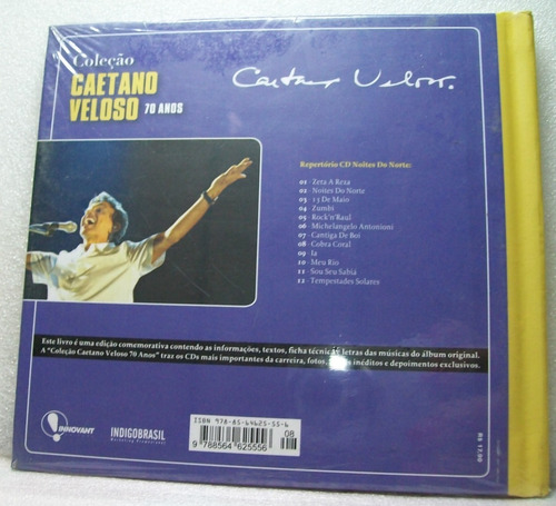 Caetano Veloso Noites Do Norte Coleção 70 Anos Cd Digipack