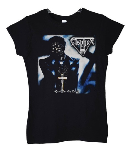 Polera Mujer Asphyx Last One On Earth Metal Abominatron