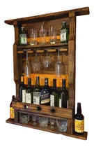 Comprar Botellero Bar De Pared En Madera..