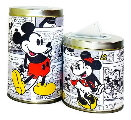 Imagen 4 de 6 de Equipo De Mate Completo Mickey Minnie Cuero Set Kit Matero 2