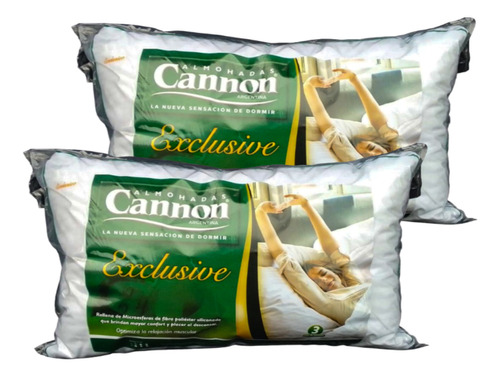 Almohadas Cannon Exclusive Originales. 70x50. Pack De 2!