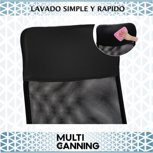Imagen 9 de 10 de Silla Oficina Sillon Mesh Escritorio Pc Ejecutivo Premium