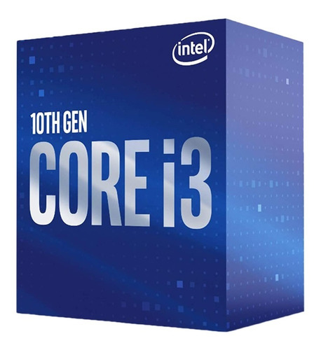 Procesador Core I3 10100f 4 Core 10ma 3.6 Ghz Lga 1200