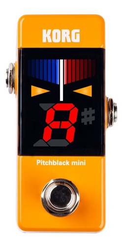 Imagen 1 de 10 de Korg Pitchblack Pb Mini Afinador Pedal True Bypass