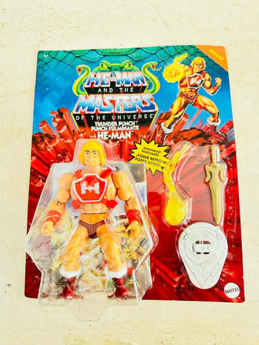 Master Of The Universe He-man Thunder Punch Fulminante He Ma