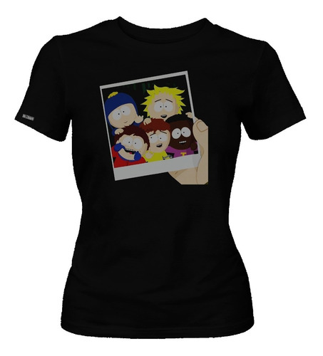 Camiseta Personsajes En Cuadro Fotografico South Park Dbo