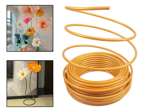 Tubo De Modelagem De Pvc Estilo Tubo Resistente Ouro 5m