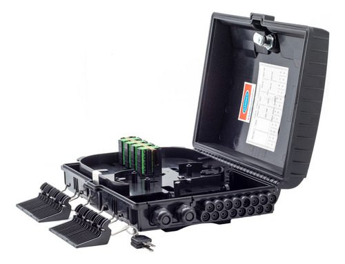 Caja Distribucion Exterior Ftth 2x16 Sc/apc Reforzado Glc
