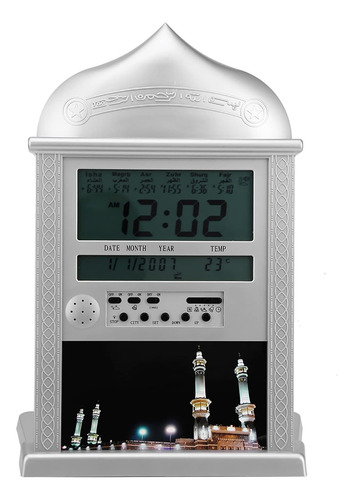 Azan - Reloj Digital Automático De Oración Musulmana Con Pan
