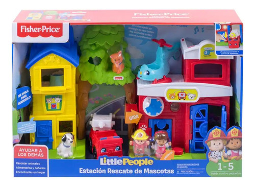 Little People Estación De Rescate De Mascotas