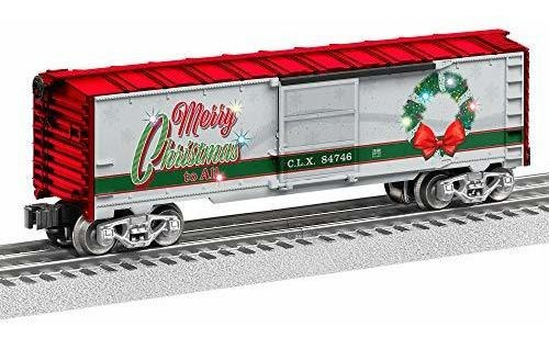 Lionel Christmas, Vagones Eléctricos Modelo O Gauge, Furgón 