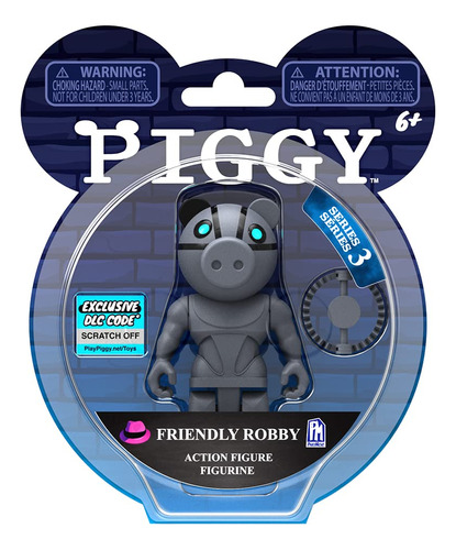 Piggy - Figura De Accin Amigable De Robby (juguete Construib