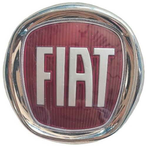 Emblema Logo Fiat Palio Siena Rojo 9.5 Cm 