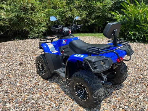 Cuatrimoto Plr Atv 300cc 4x4 Automático Motor 4t Color Azul