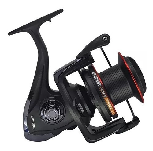 Reel Caster Sniper 9006 Powercast Surf Lance Mar 6 Rulemanes