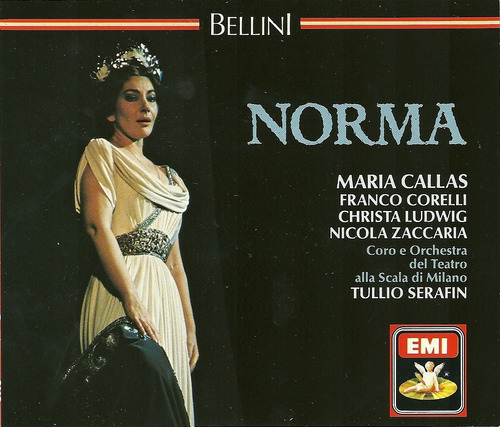 Bellini* María Callas: Norma - 3 Cds Caja Box* Nuevo*