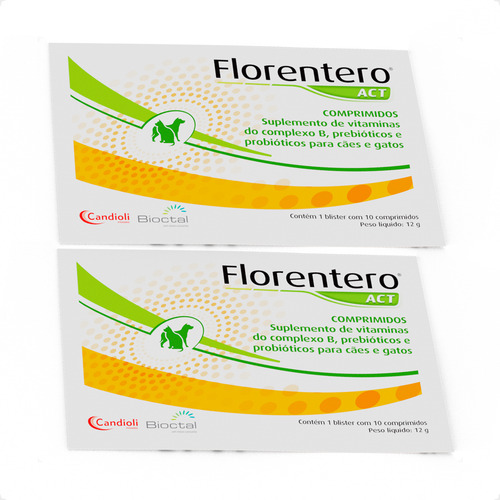 2 Florentero 10 Comprimidos Bioctal Promoção Envio Imediato