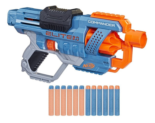 Nerf Lazador Nerf Elite 2.0 Rd-6 Commander 12 Dardos