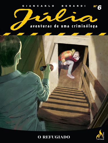 Júlia Nova Série 6: O refugiado, de Berardi, Giancarlo. Editora Edições Mythos Eireli, capa mole em português, 2022